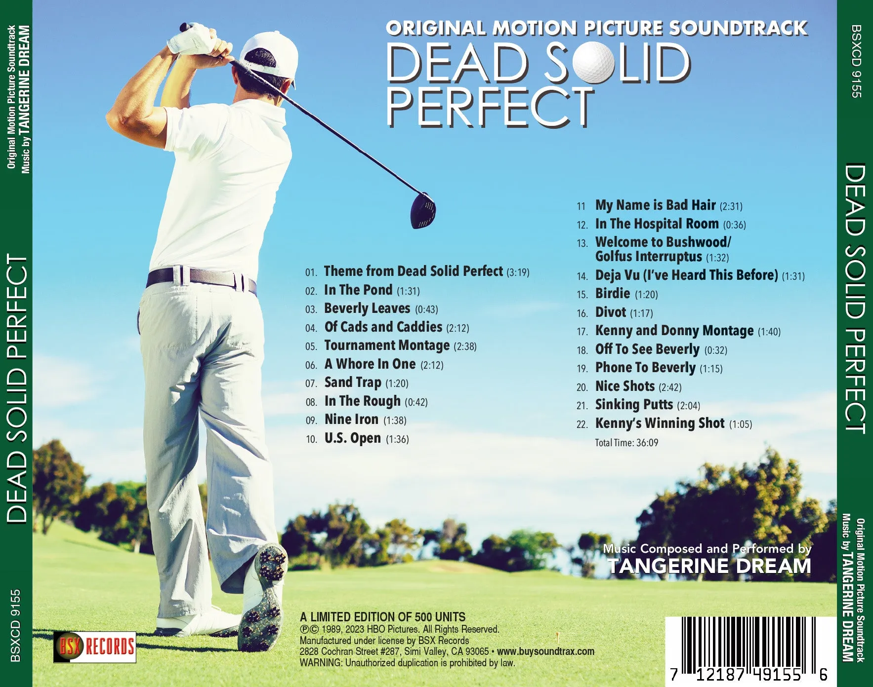 DEAD SOLID PERFECT - Original Motion PIcture Soundtrack