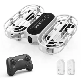 DEERC D11 Drone for Kids, Kids Drone with Circle Fly, 3D Flips, 3 Speeds, and 2 Rechargeable Batteries for 16 mins, Gifts Toys for Boys and Girls