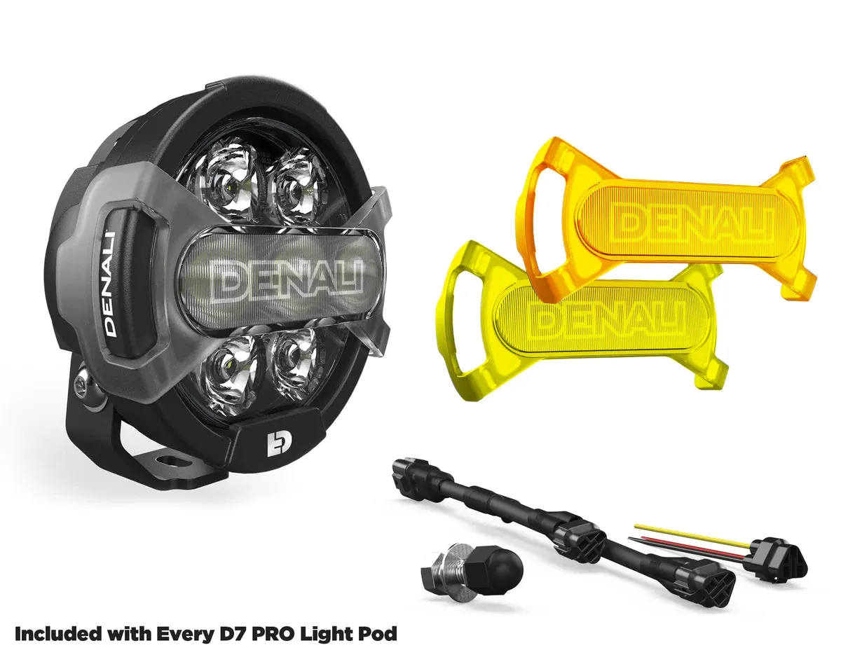 Denali D7 PRO Multi-Beam Driving Light Pods with Modular X-Lens System - Pair (DNL.D7P.050)