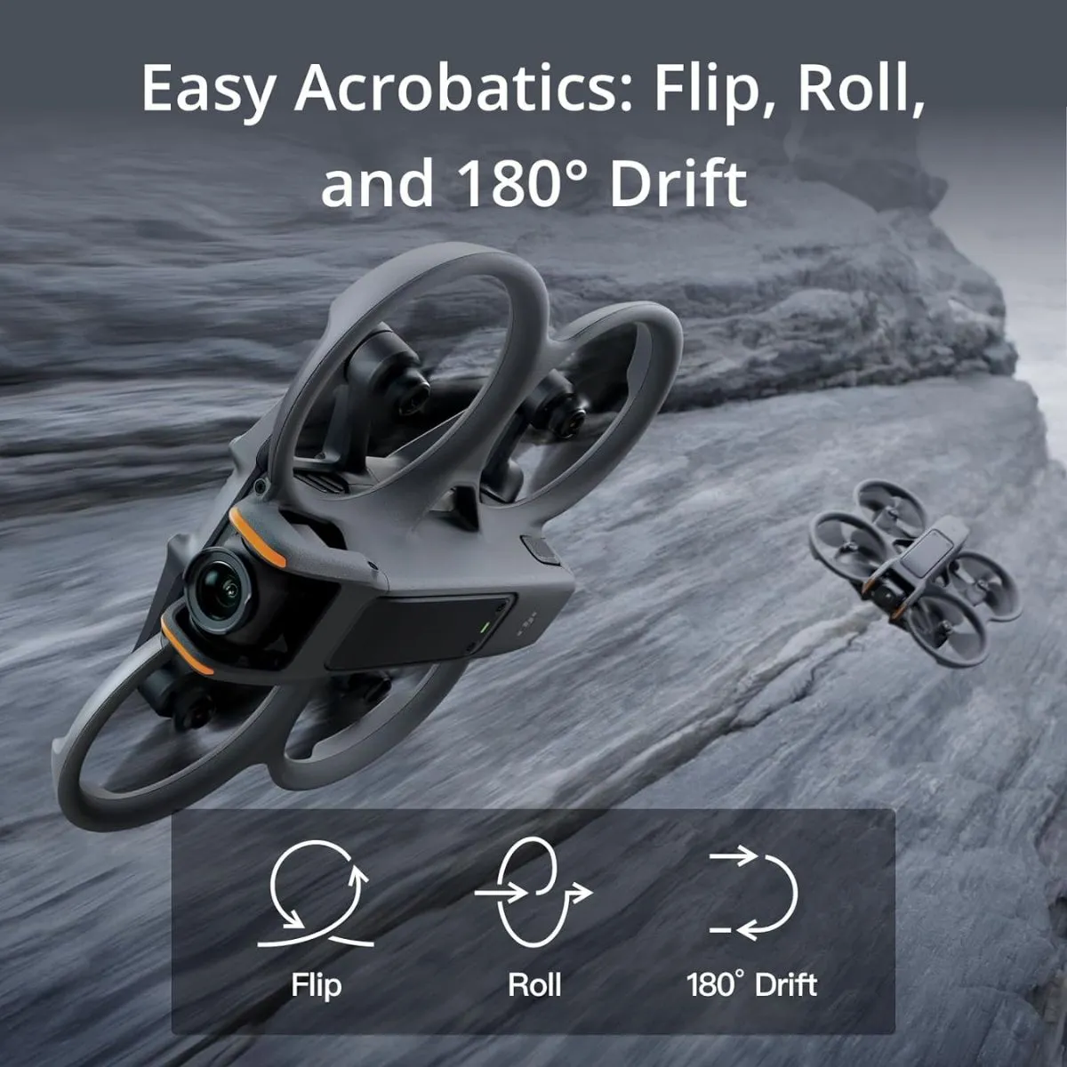 DJI AVATA 2 Fly More Combo (Single / Three Battery) 4K 60fps 46GB FPV Immersive Drone with 23 Minutes Max Flight Time, DJI O4 13Km Max Video Transmission, Easy ACRO, RTH, Turtle Mode and RockSteady / HorizonSteady Stabilization