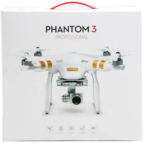 DJI Phantom 3 Professional Quadcopter with 4K Camera and 3-Axis Gimbal