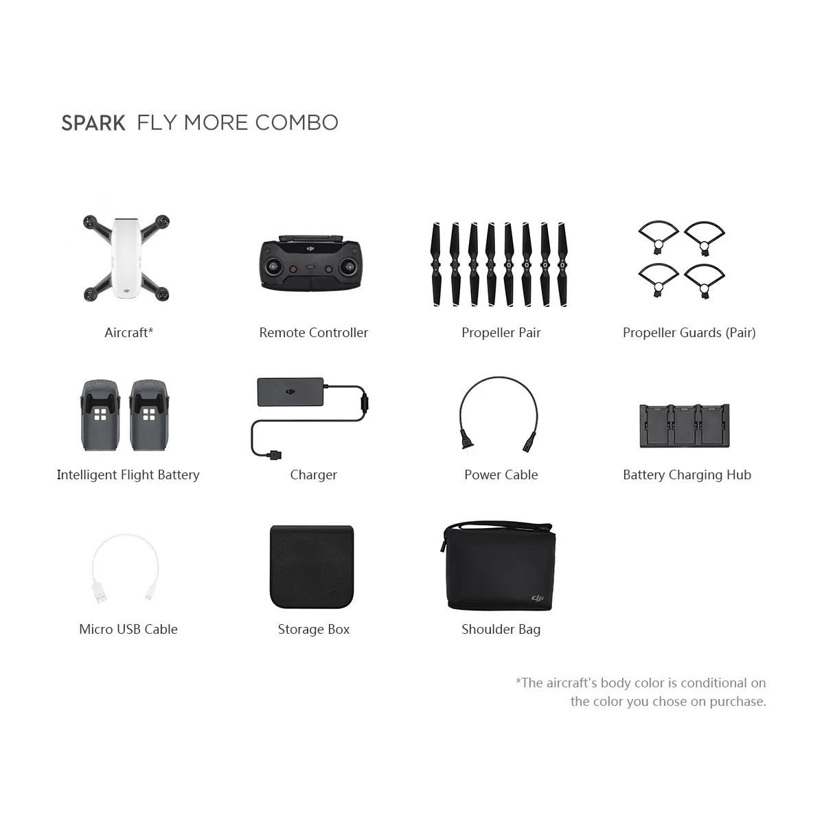DJI Spark Fly More Combo (Alpine White)