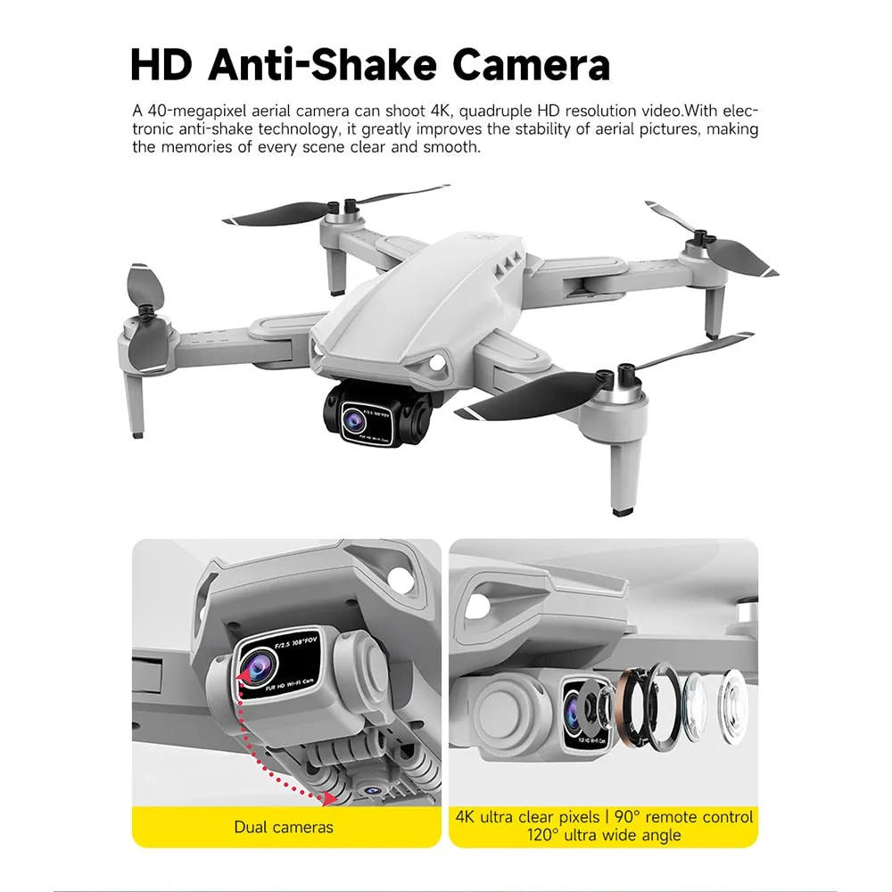 Drone 5G GPS HD Camera FPV 28min Flight Time Brushless Motor Quadcopter Distance 1.2km 4K Professional GPS Drones