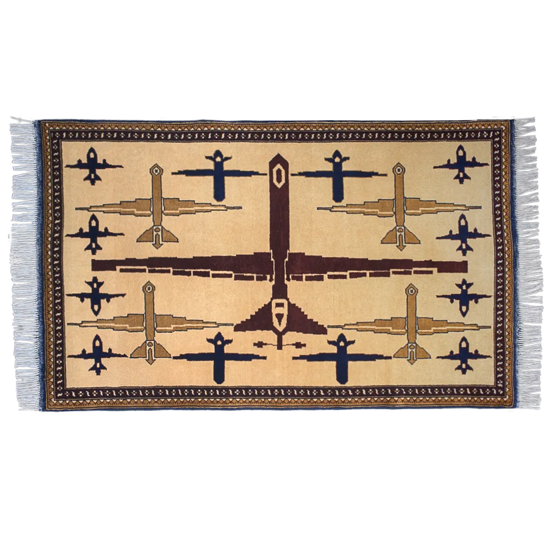 Drones Afghan War Rug #2