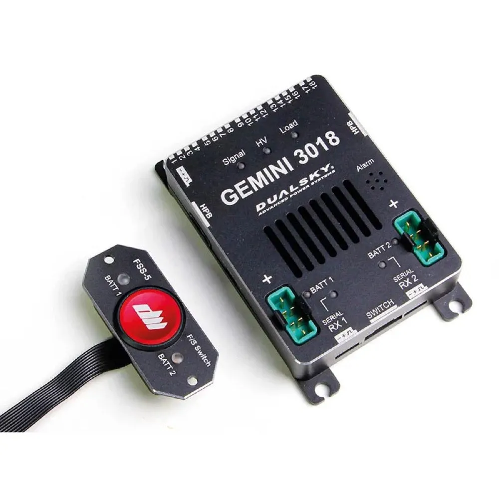 Dualsky DSB21897 Gemini 3018 Deluxe Power Supply with two S-Hub Mini PWM Convertors