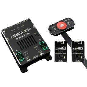 Dualsky DSB21897 Gemini 3018 Deluxe Power Supply with two S-Hub Mini PWM Convertors