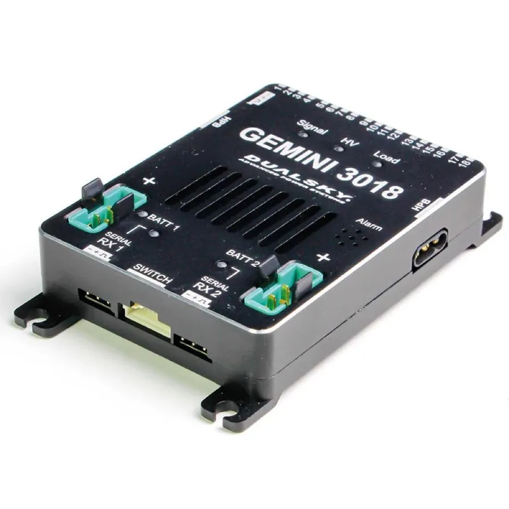 Dualsky DSB21897 Gemini 3018 Deluxe Power Supply with two S-Hub Mini PWM Convertors