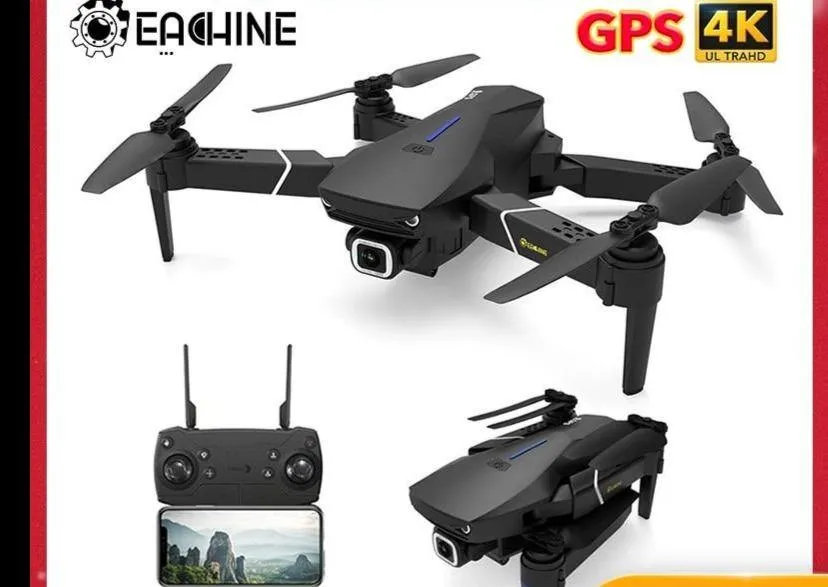 Eachine Drone Helicopter E520S RCFoldable Video