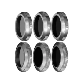 Freewell Kit - 6Pack ND4, ND8, ND16, CPL, ND32/PL, ND64/PL Camera Lens Made For DJI Mavic 2 Zoom