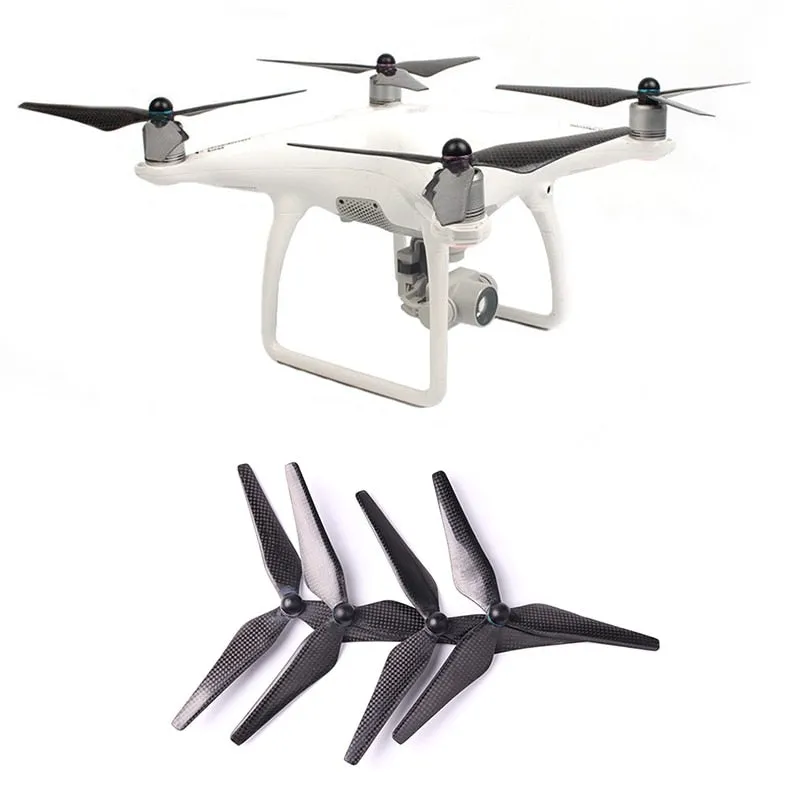 Full Carbon Fiber Propellers for DJI Phantom 4