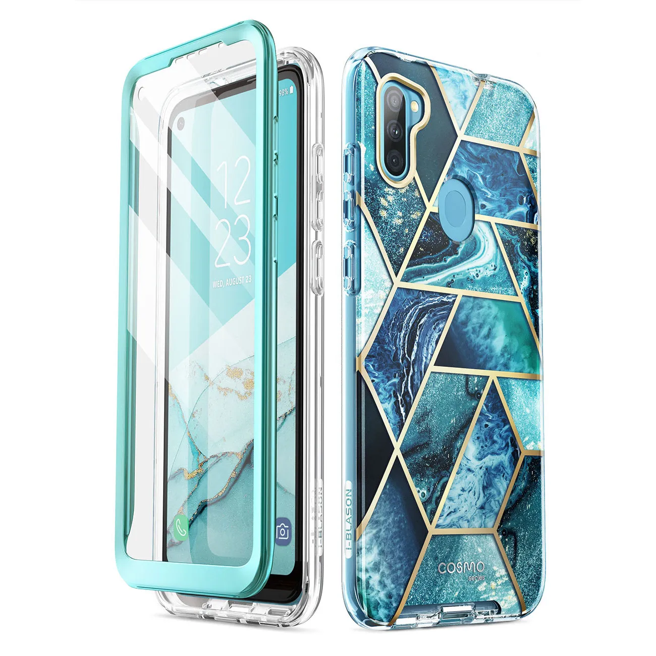 Galaxy A11 Cosmo Case(open box) - Ocean Blue