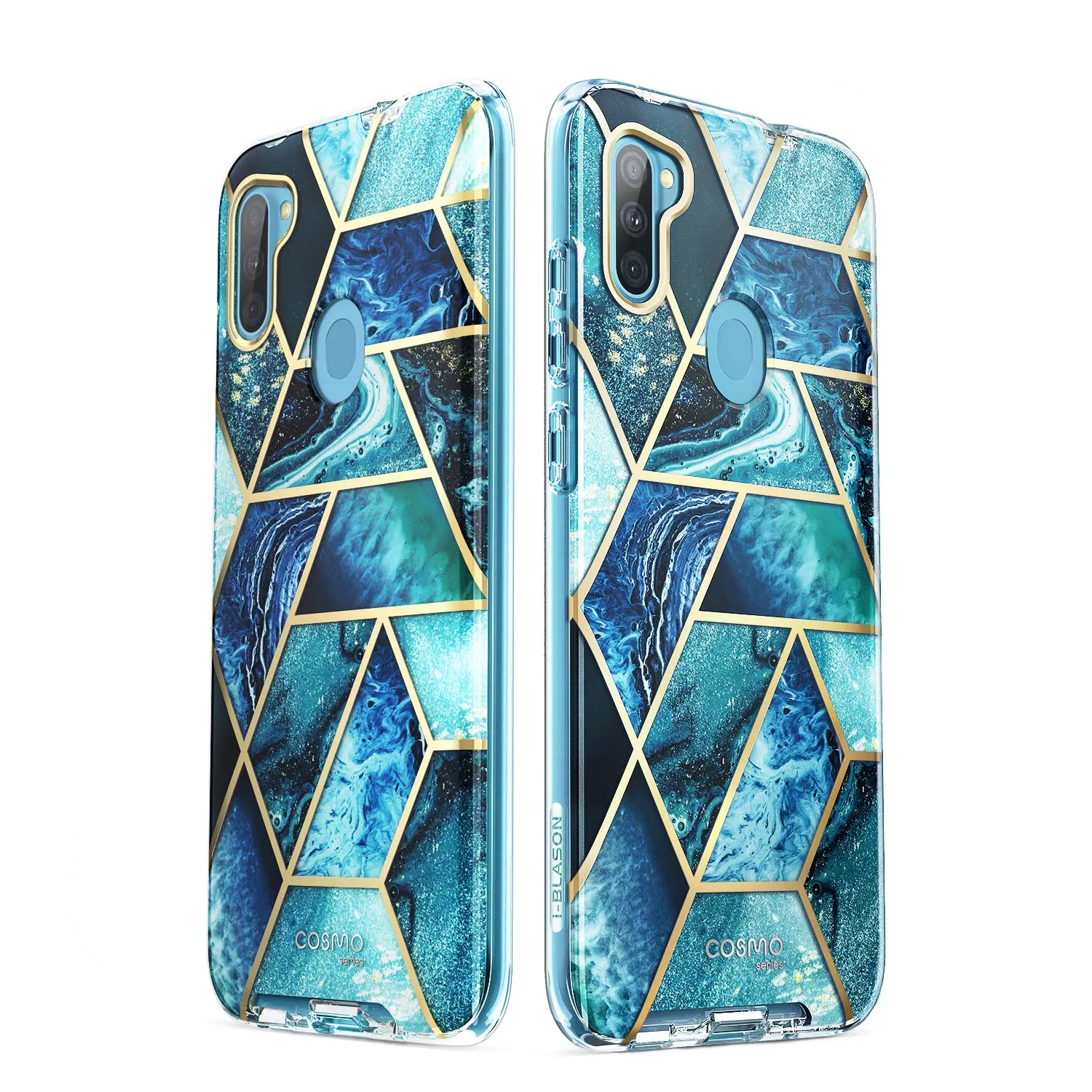 Galaxy A11 Cosmo Case(open box) - Ocean Blue