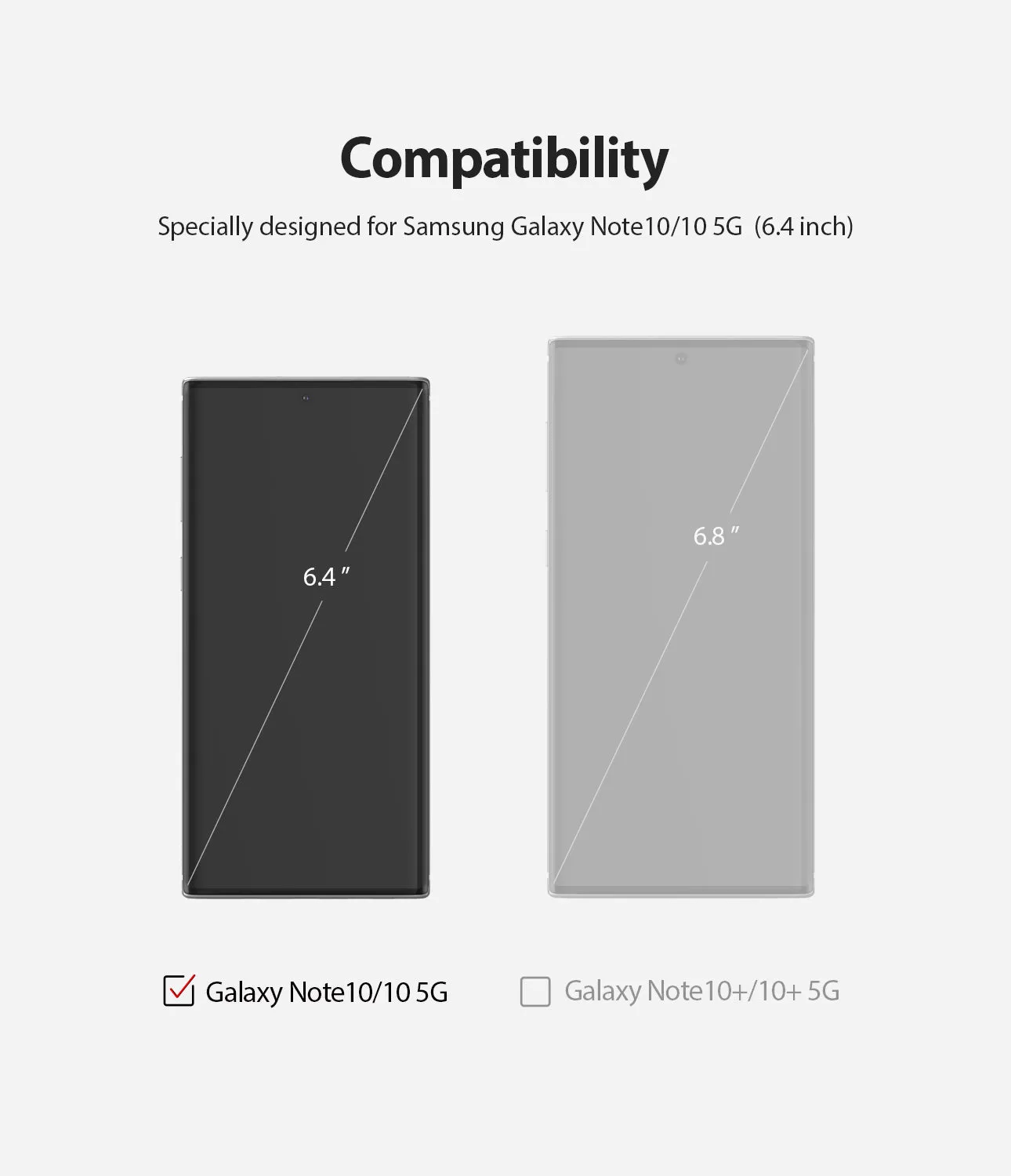 Galaxy Note 10 Screen Protector | Dual Easy Film