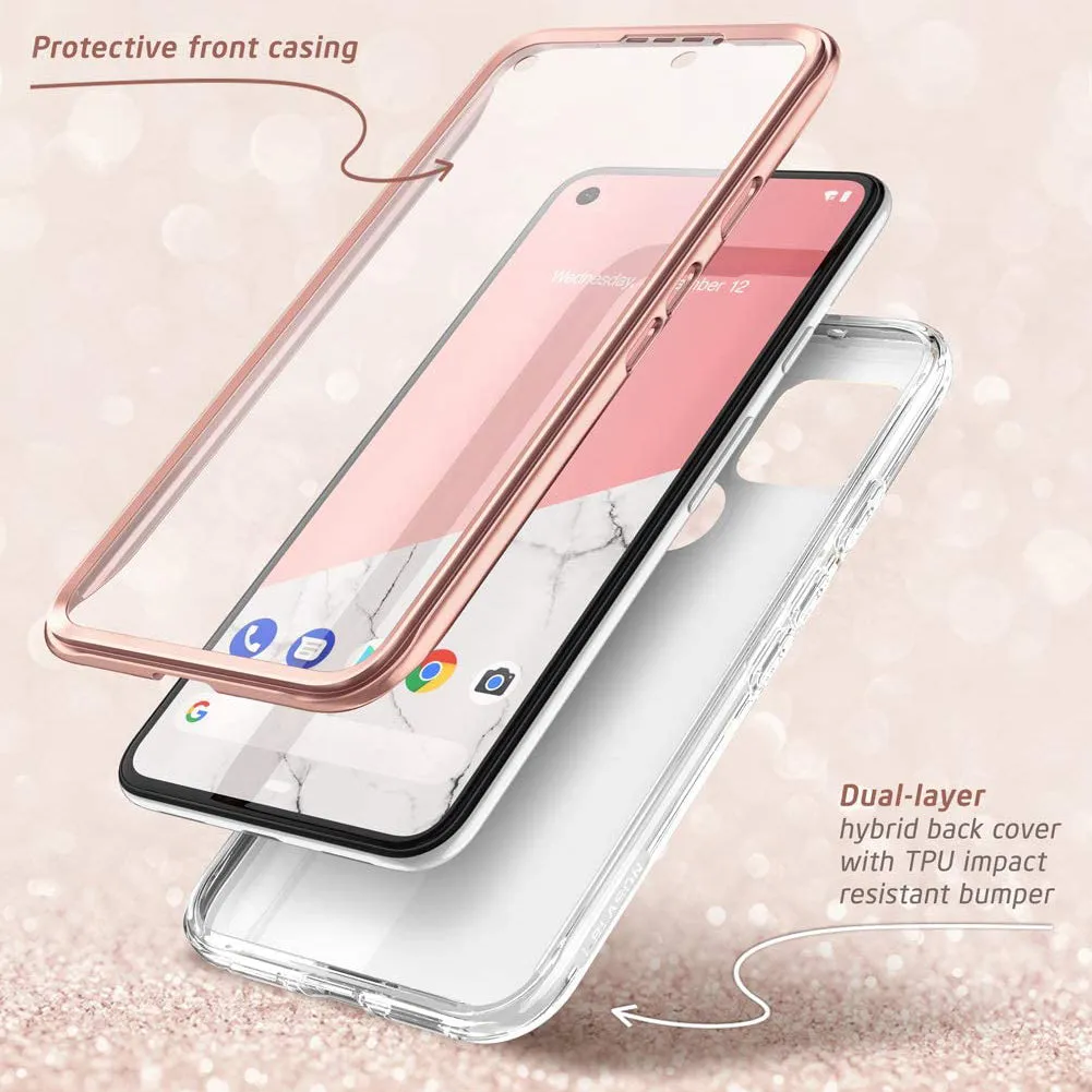 Google Pixel 4a 5G Cosmo Case - Marble Pink