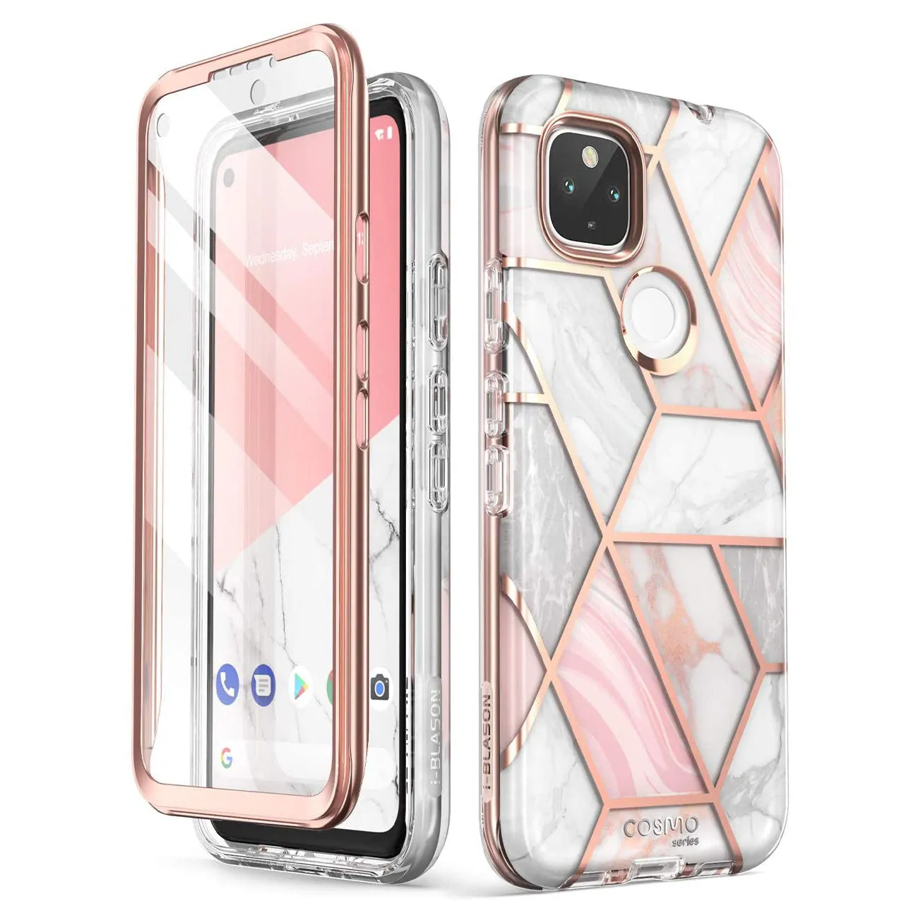Google Pixel 4a 5G Cosmo Case(open box)- Marble Pink