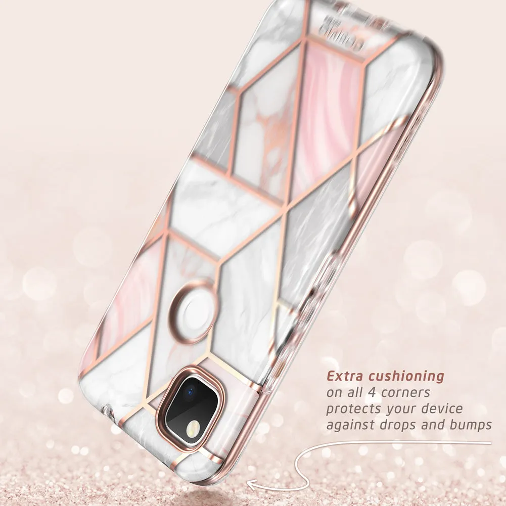 Google Pixel 4a Cosmo Case - Marble Pink