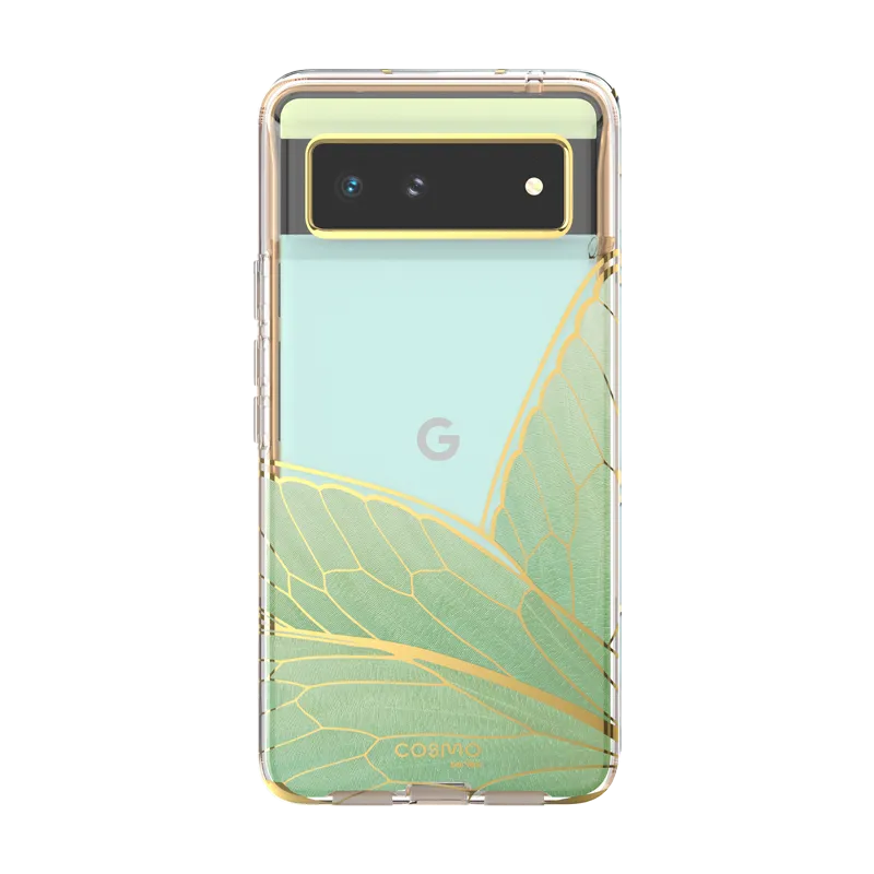 Google Pixel 6 Cosmo Case - Green Butterfly