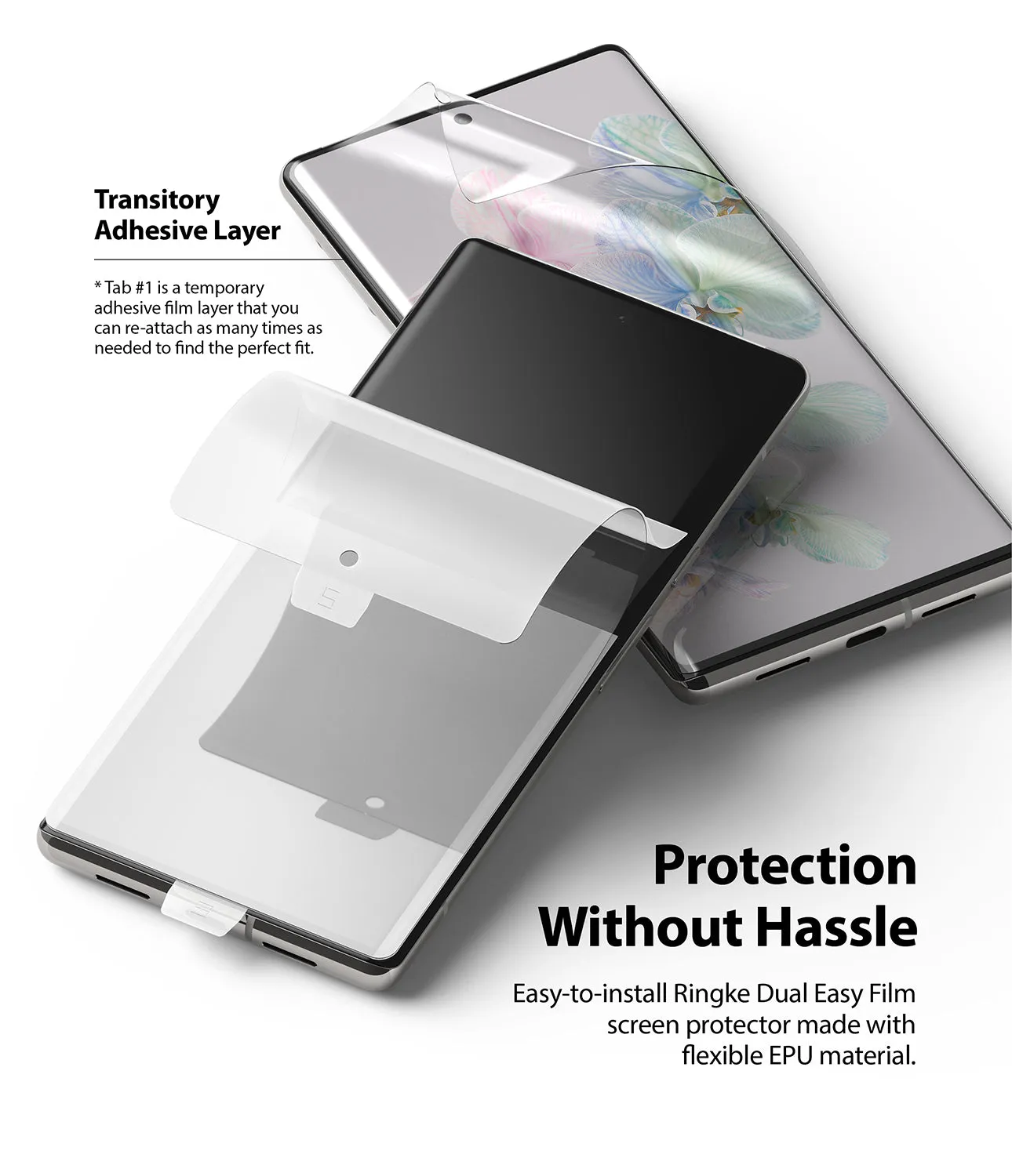 Google Pixel 6 Pro Screen Protector | Dual Easy Film