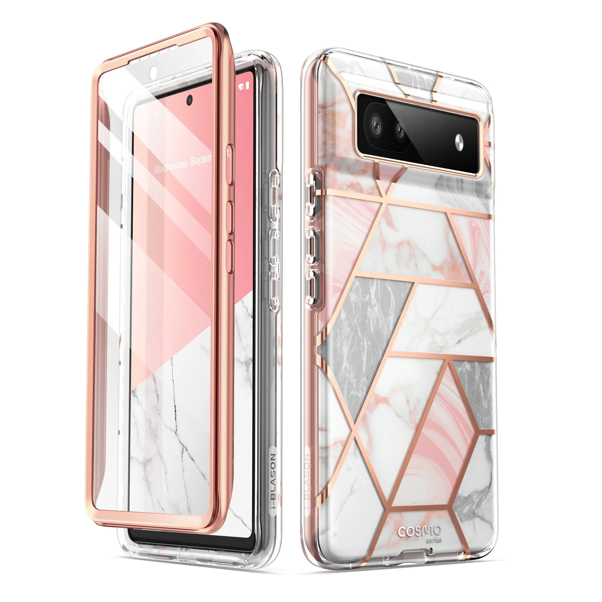 Google Pixel 6A Cosmo Case(open box) - Marble Pink