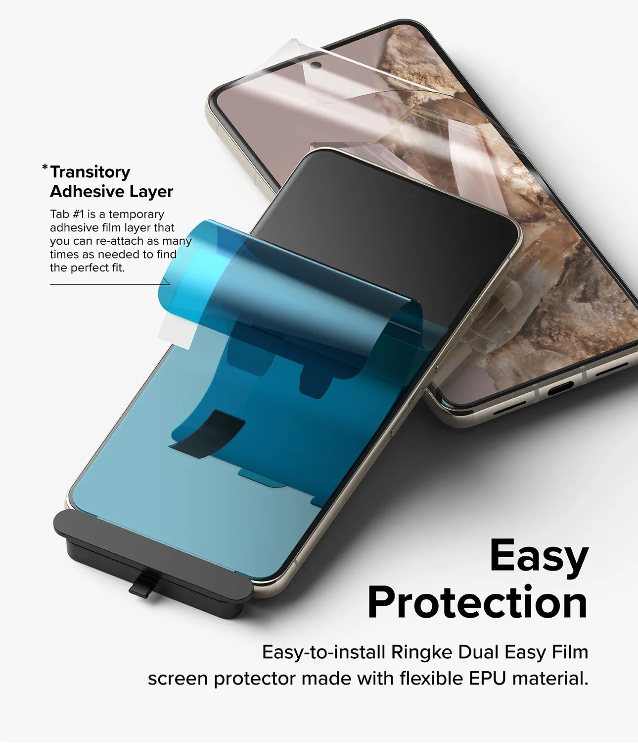 Google Pixel 8 Pro Screen Protector | Dual Easy Film