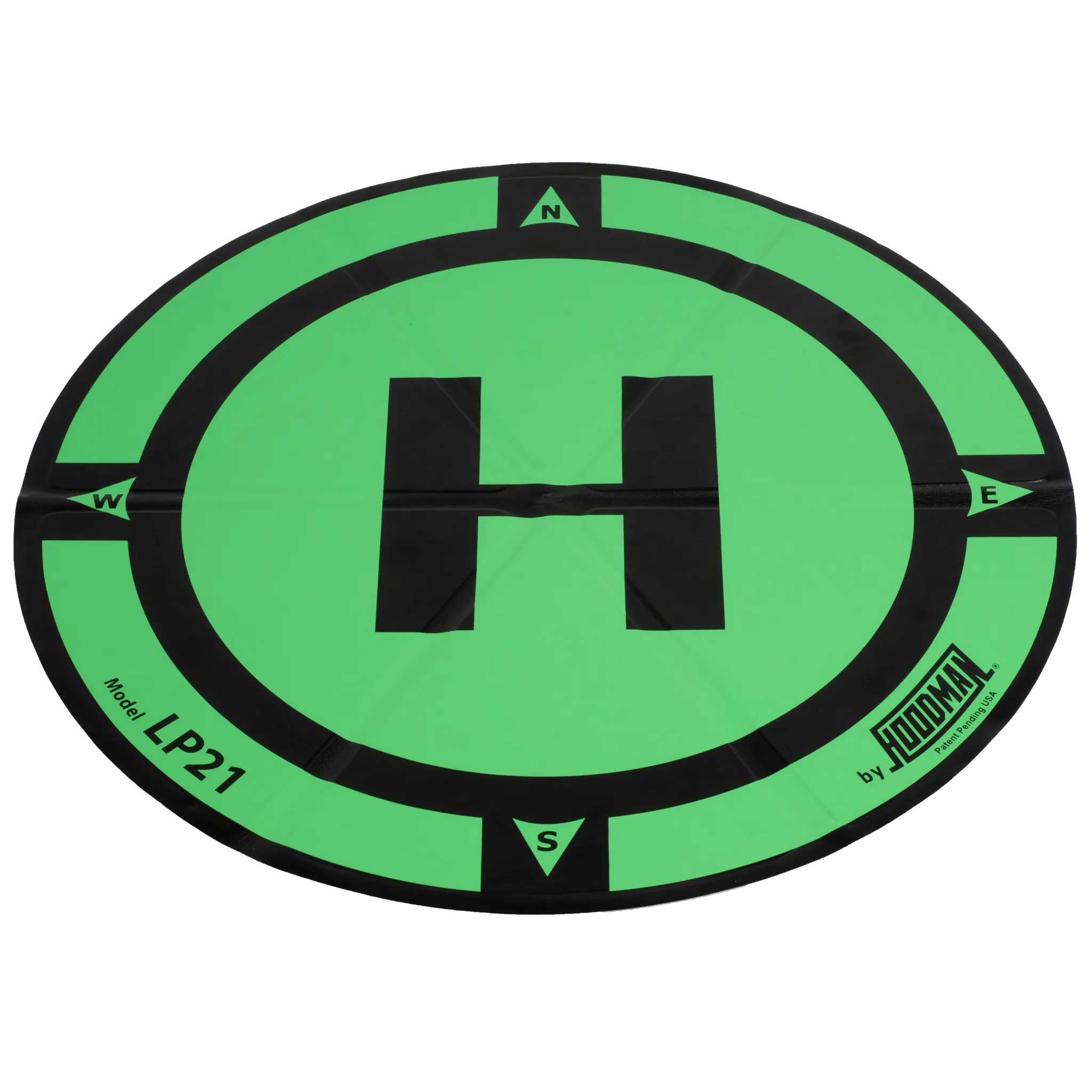 Hoodman Weighted Trifold Drone Landing Pad LP21