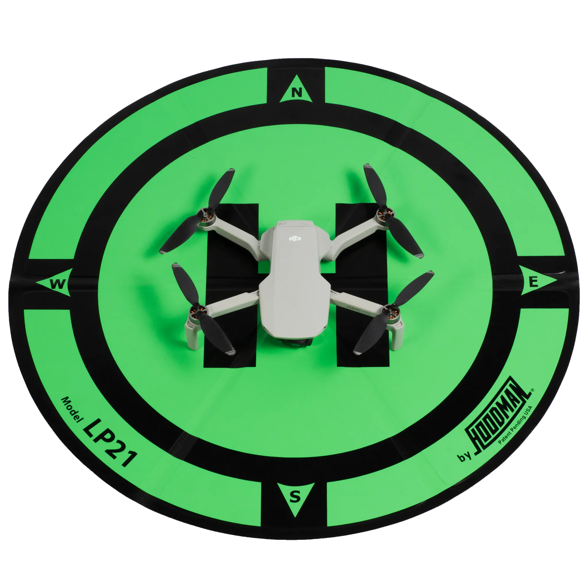 Hoodman Weighted Trifold Drone Landing Pad LP21