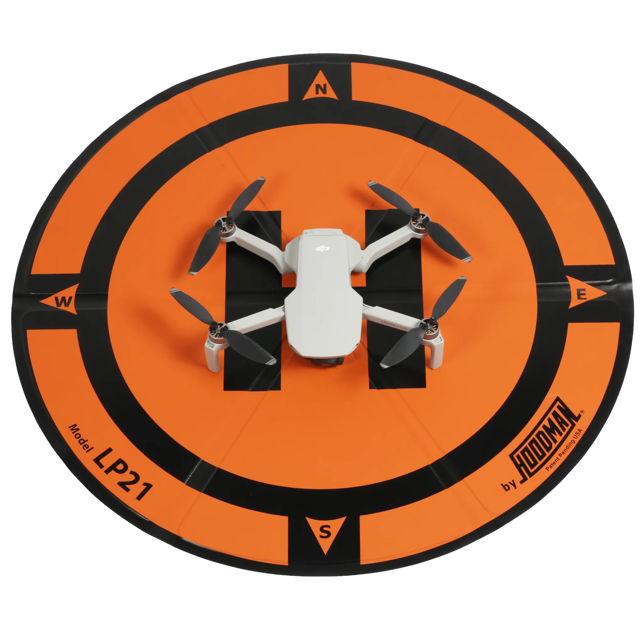 Hoodman Weighted Trifold Drone Landing Pad LP21
