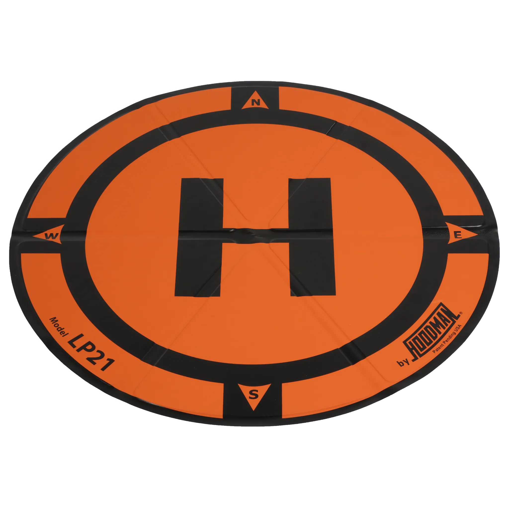 Hoodman Weighted Trifold Drone Landing Pad LP21
