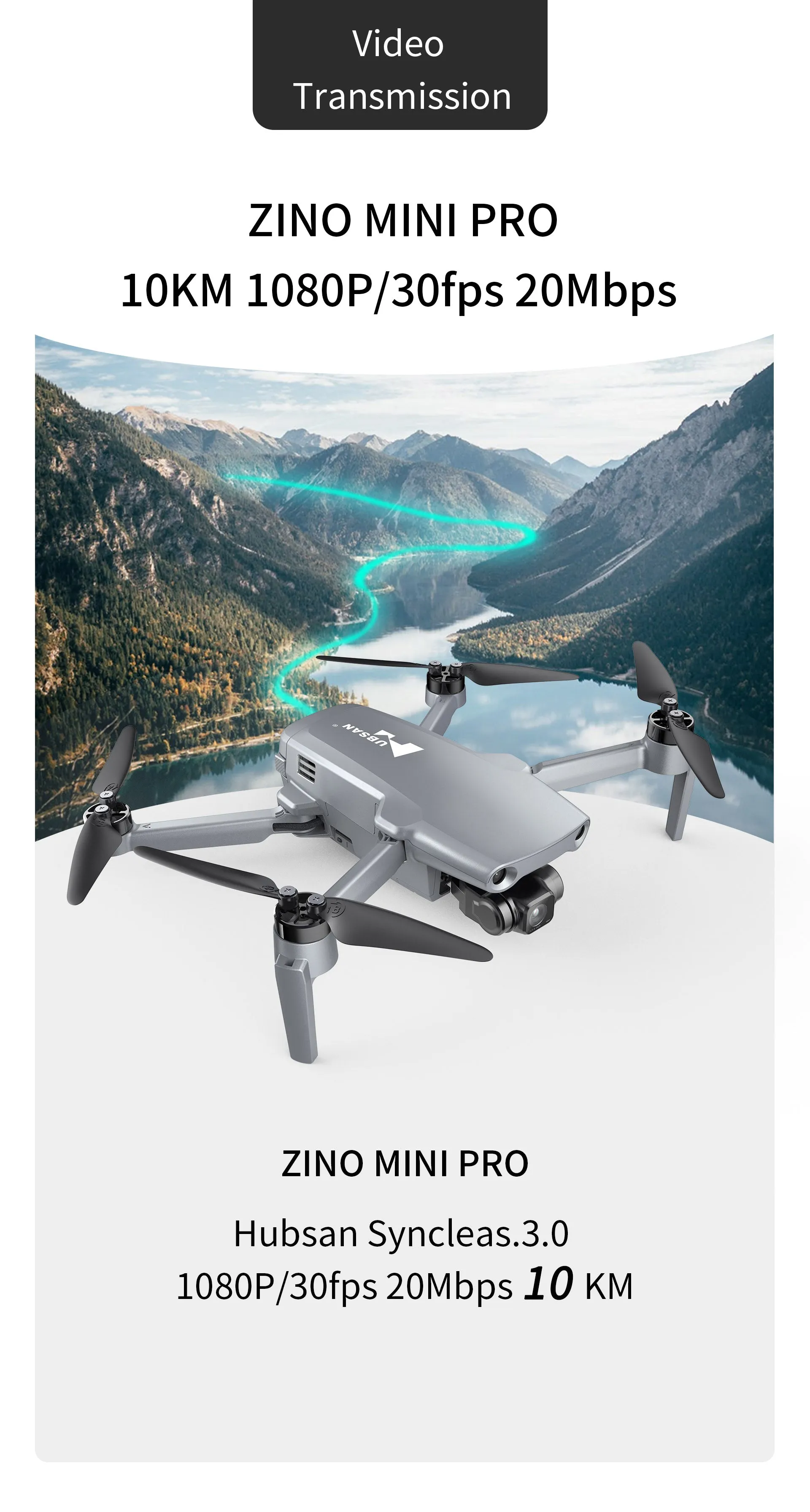 Hubsan Zino Mini Pro Drone