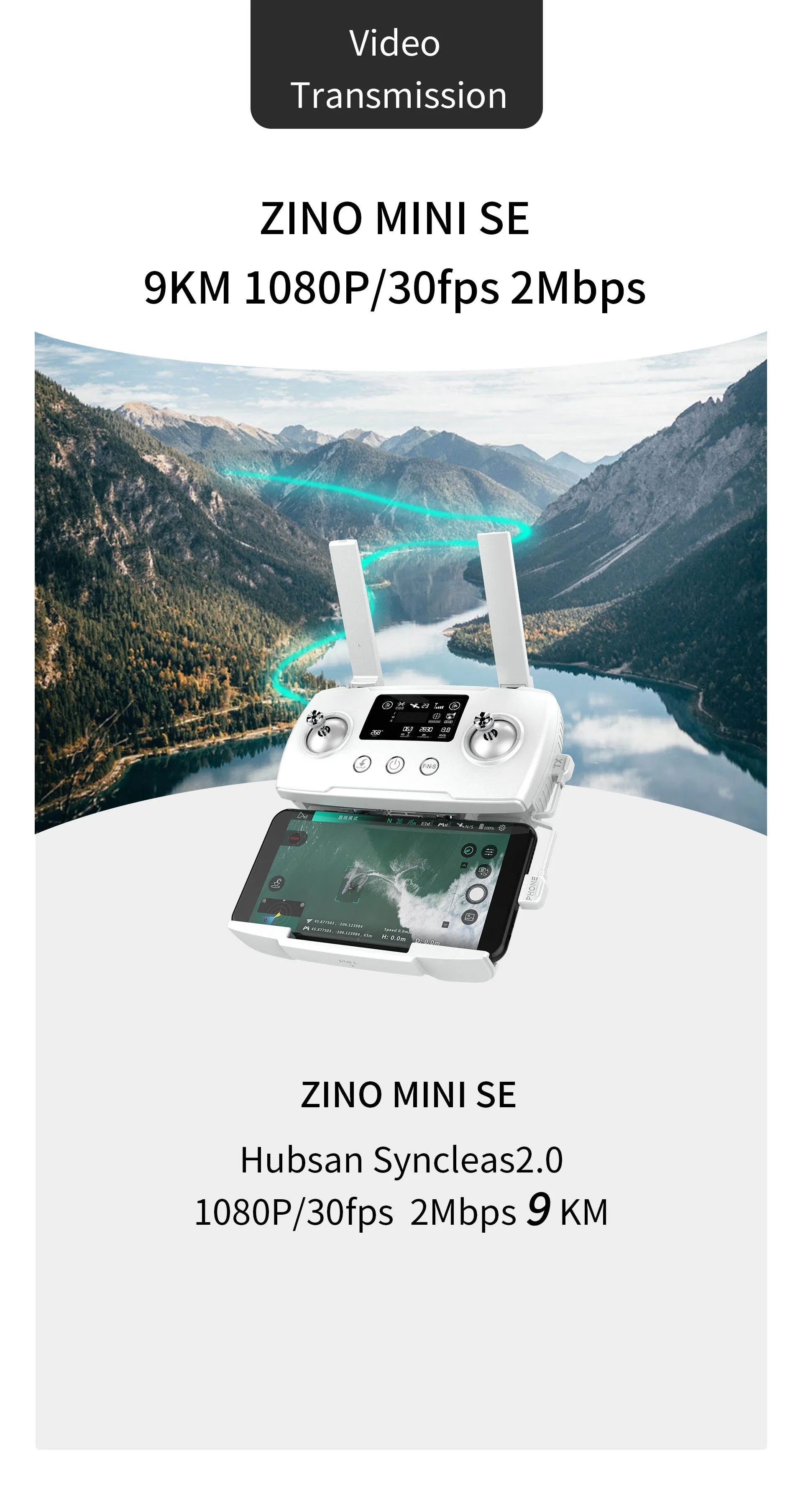 Hubsan Zino Mini SE Drone