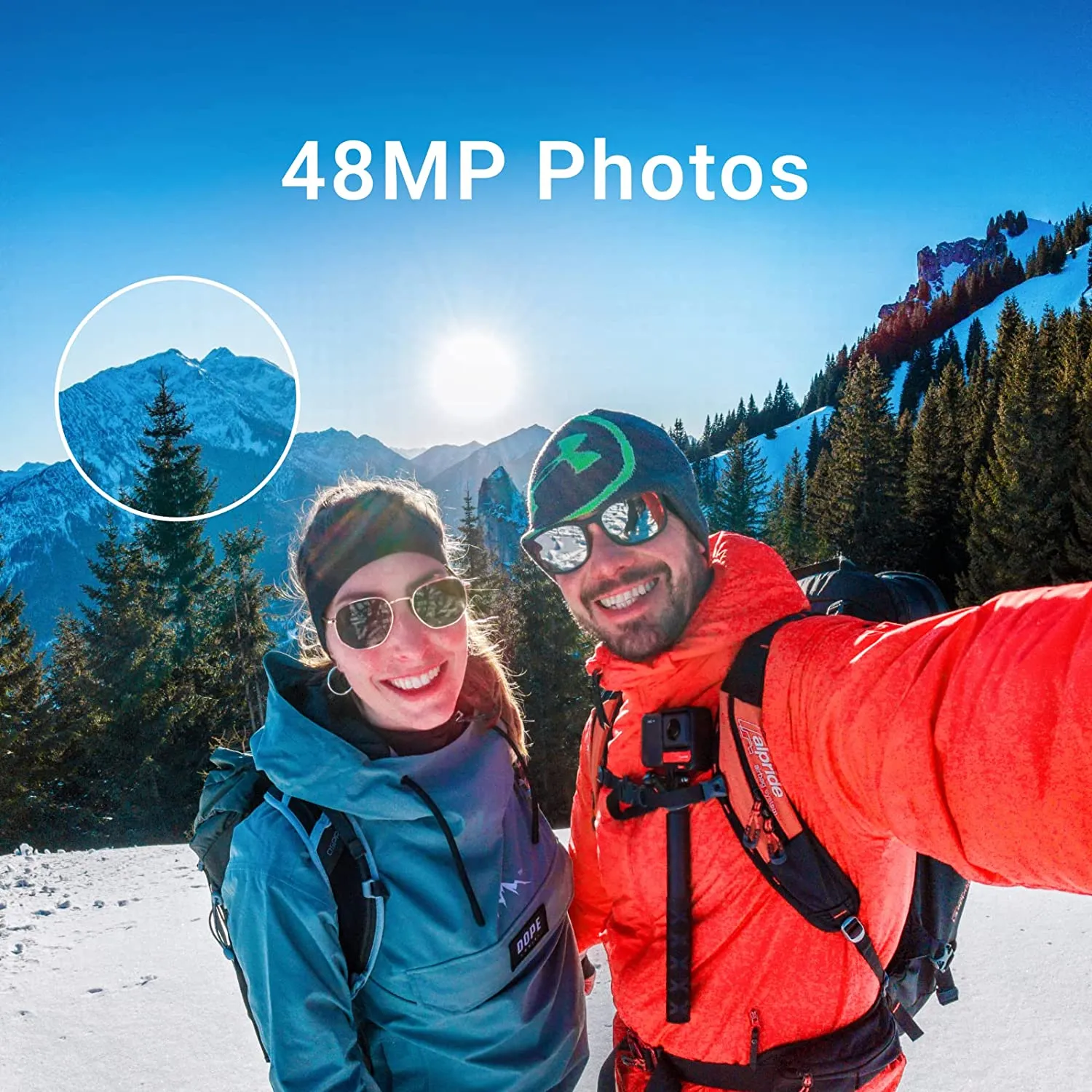 Insta360 ONE RS 4K Edition – Waterproof 4K 60fps Action Camera, 48MP Photos