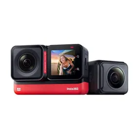 Insta360 ONE RS Twin Edition – Waterproof 4K 60fps Action Camera & 5.7K 360 Camera