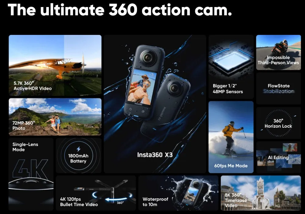Insta360 X3 Bike Kit