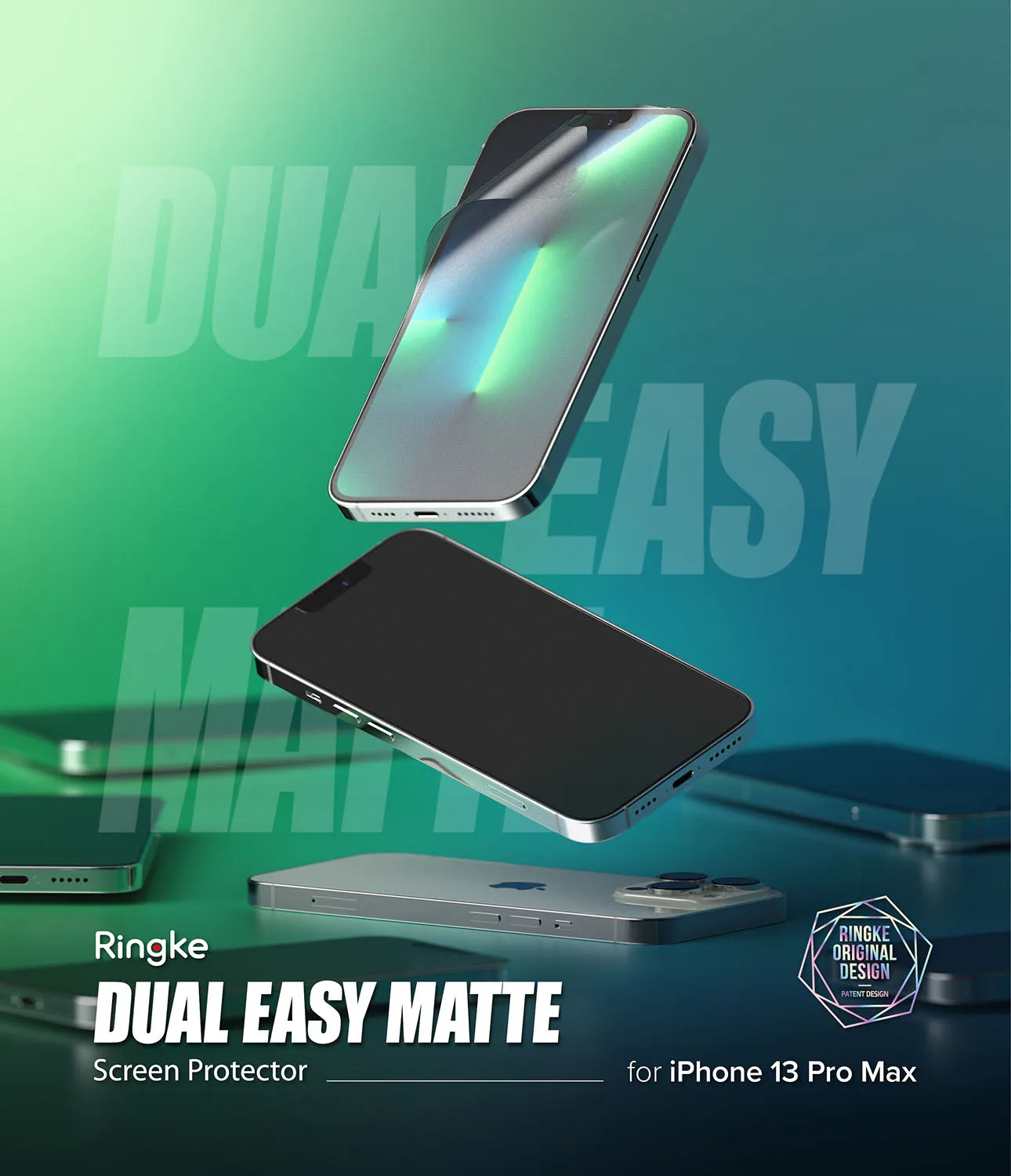 iPhone 13 Pro Max Screen Protector | Dual Easy Film Matte