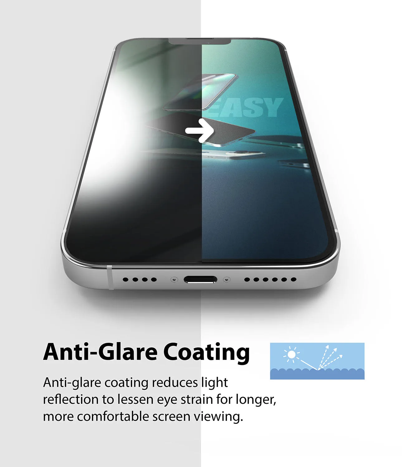 iPhone 13 Pro Max Screen Protector | Dual Easy Film Matte