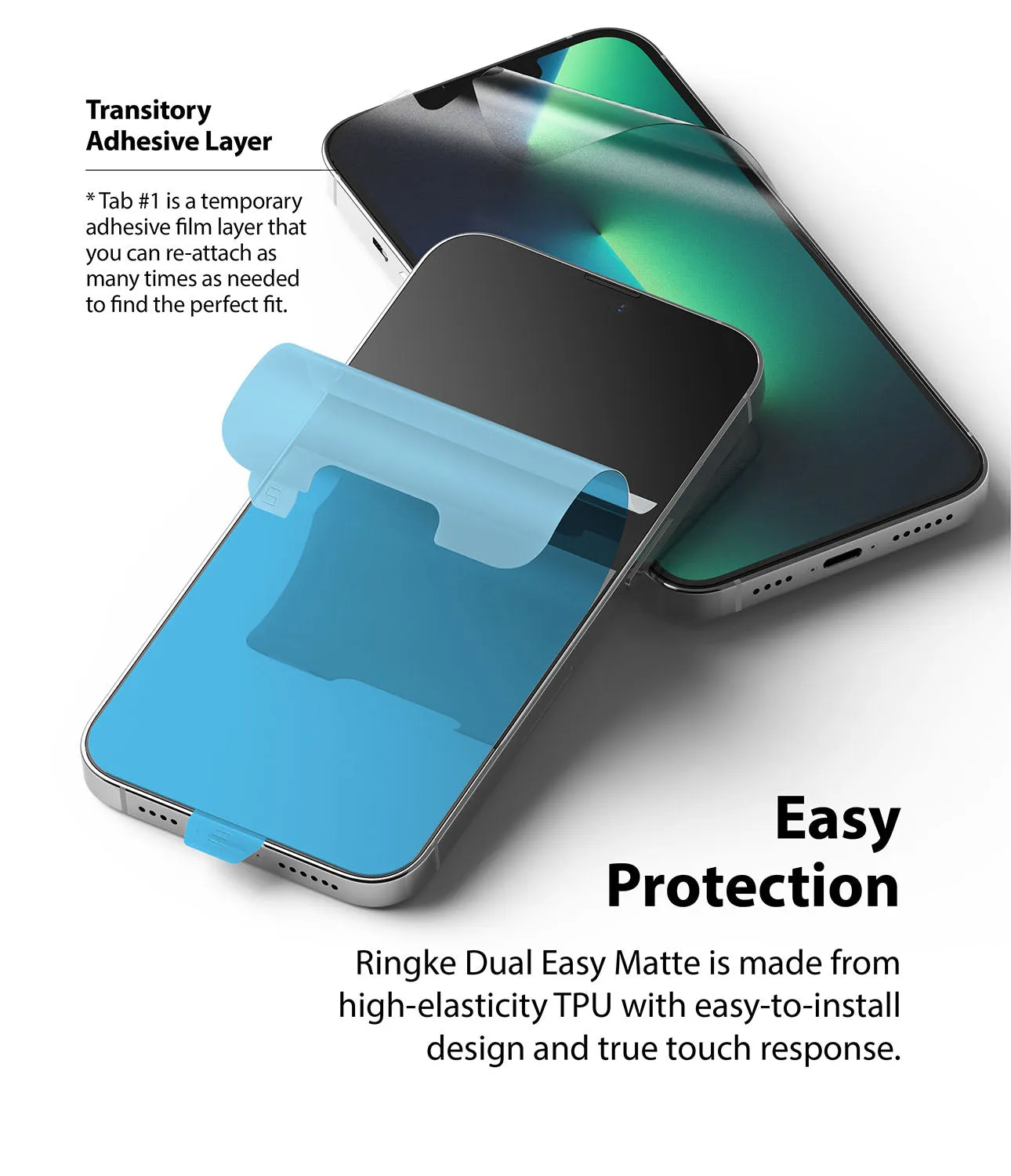 iPhone 13 Pro Max Screen Protector | Dual Easy Film Matte