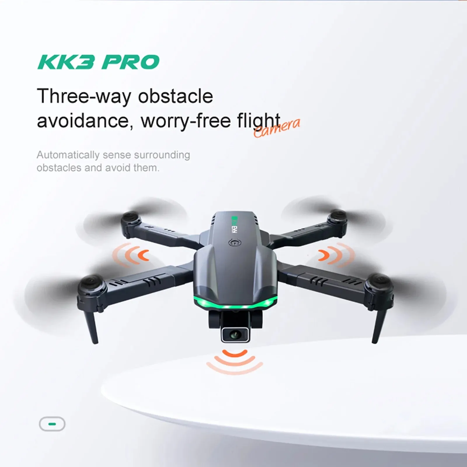 KK3 Pro Mini Drone 4K Professional HD Dual Camera with WIFI