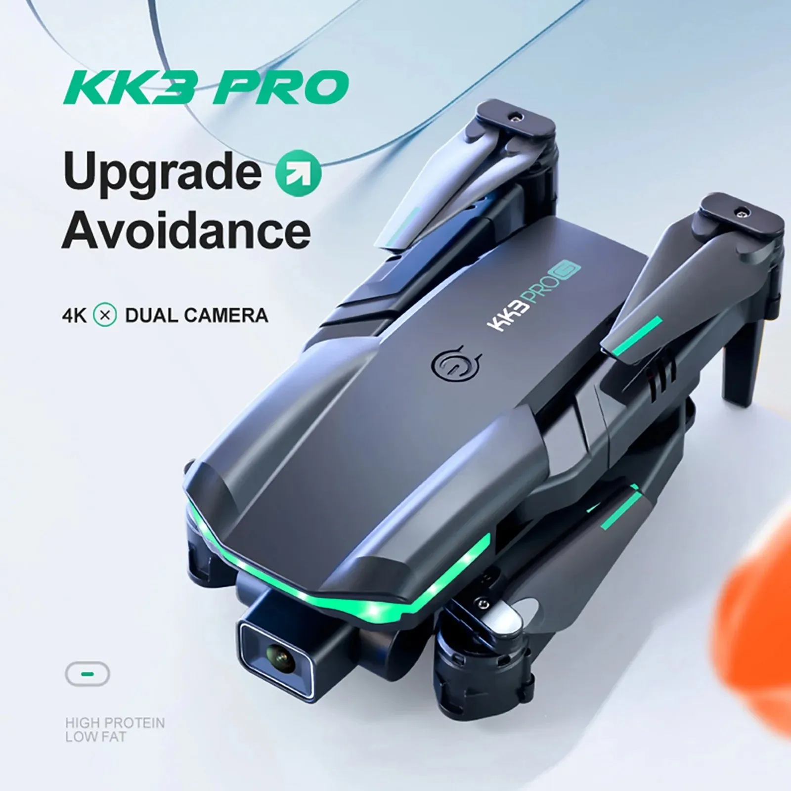 KK3 Pro Mini Drone 4K Professional HD Dual Camera with WIFI