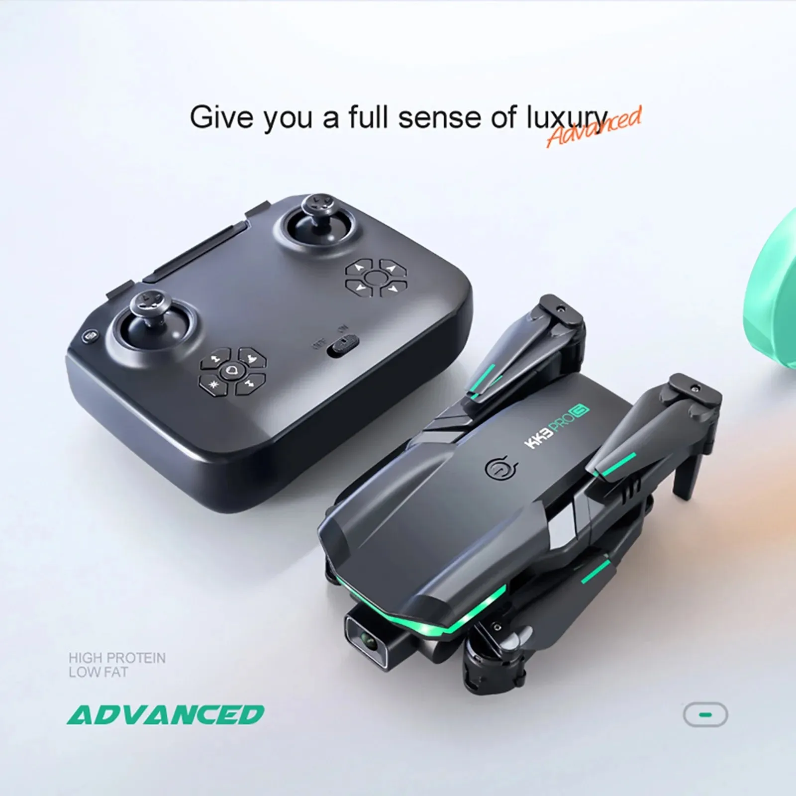 KK3 Pro Mini Drone 4K Professional HD Dual Camera with WIFI