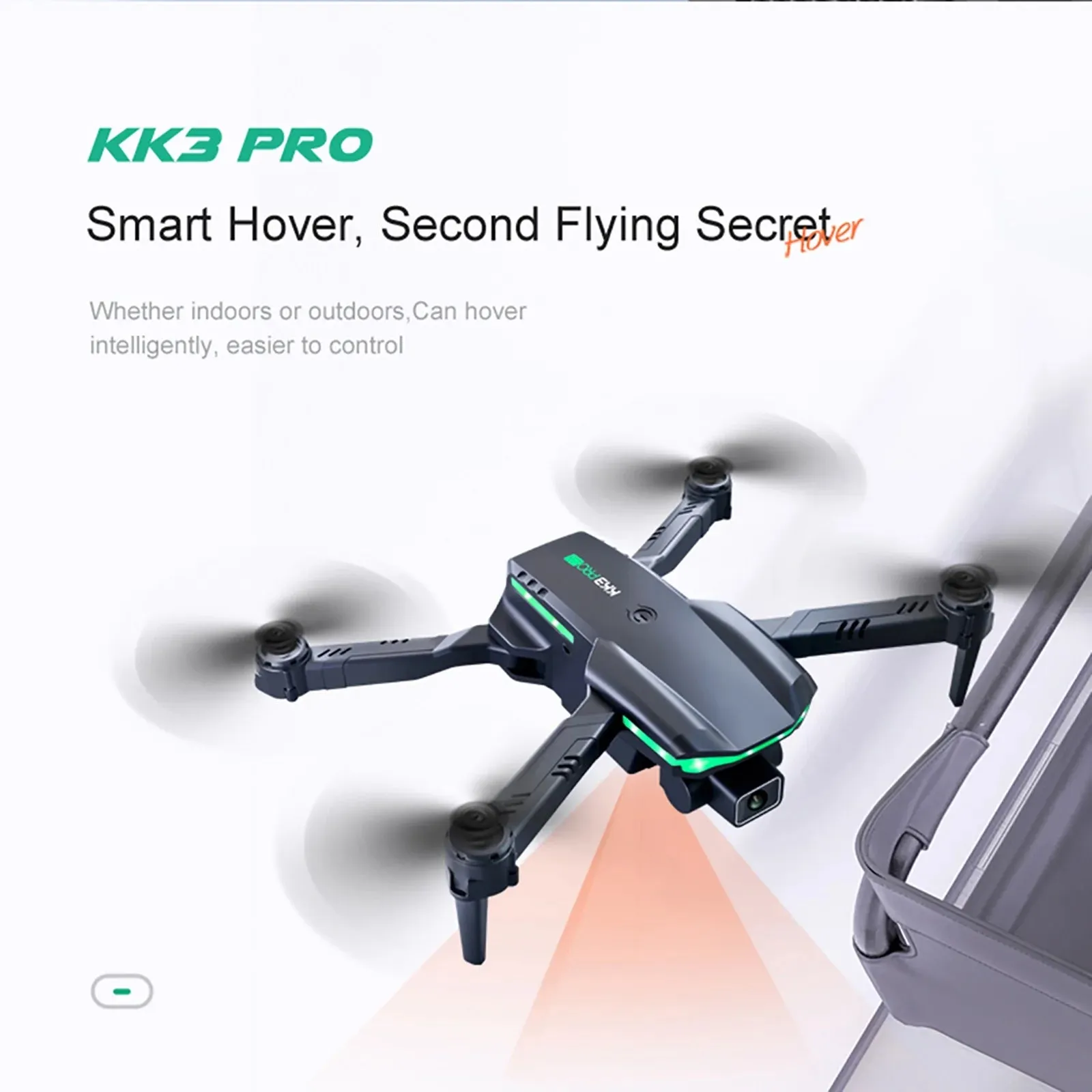 KK3 Pro Mini Drone 4K Professional HD Dual Camera with WIFI