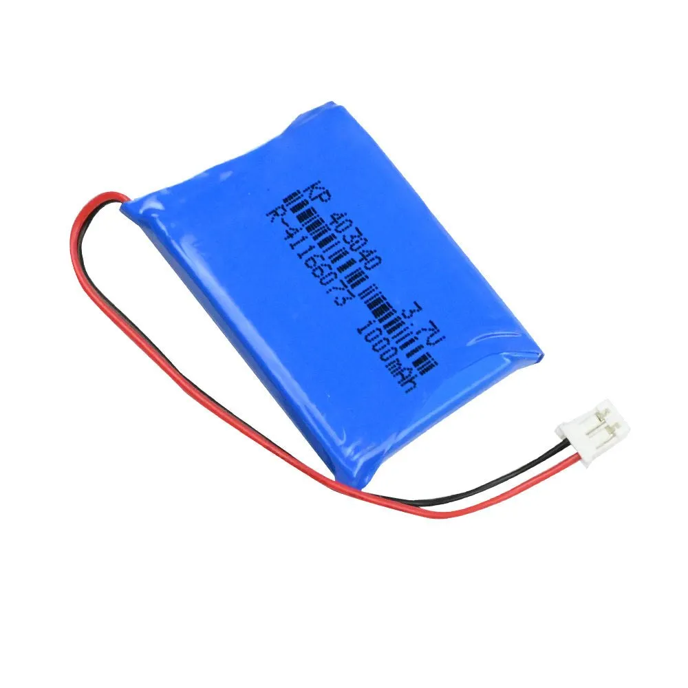 KP: 3.7V 1000mAh Lipo Battery - Single Cell Lithium Polymer Battery