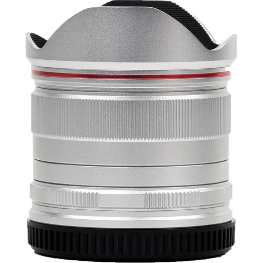 Laowa 7.5mm f/2 MFT Lens for Micro Four Thirds | Ultralight Version, Silver
