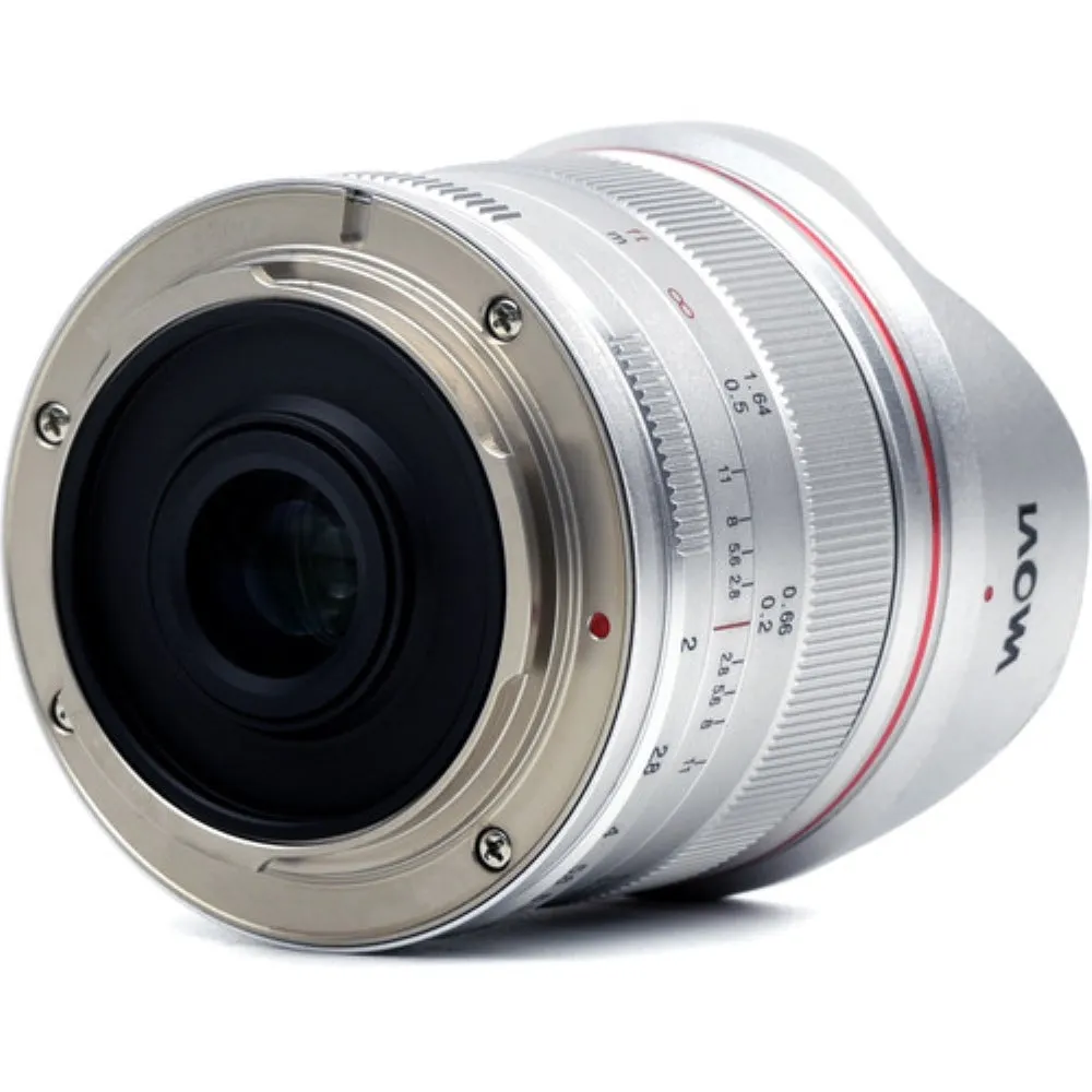 Laowa 7.5mm f/2 MFT Lens for Micro Four Thirds | Ultralight Version, Silver