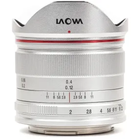 Laowa 7.5mm f/2 MFT Lens for Micro Four Thirds | Ultralight Version, Silver