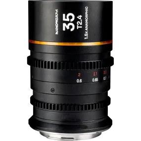 Laowa Nanomorph 35mm T2.4 1.5X S35 (Amber) - (Cine) Canon RF