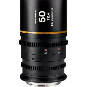 Laowa Nanomorph 50mm T2.4 1.5X S35 (Amber) - (Cine) L Mount