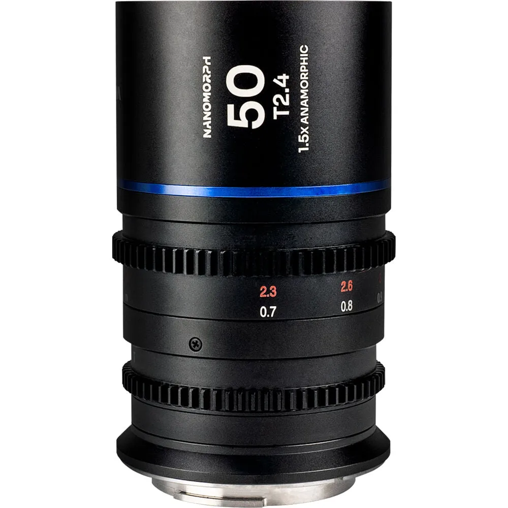 Laowa Nanomorph 50mm T2.4 1.5X S35 (Blue) - (Cine) L Mount