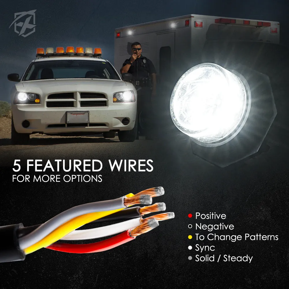 LED Hide-A-Way Emergency Strobe Light | Conceal Series