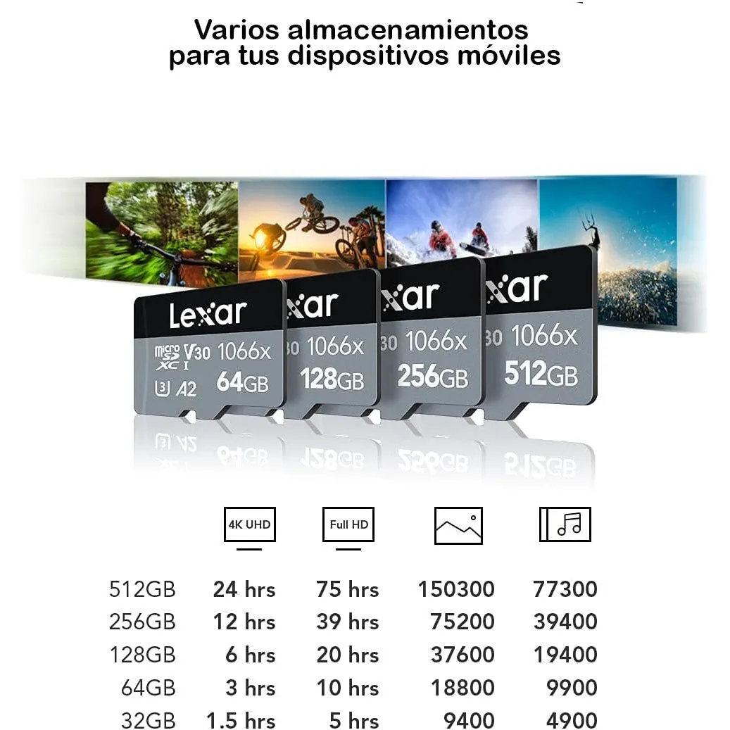 LEXAR Tarjeta de Memoria