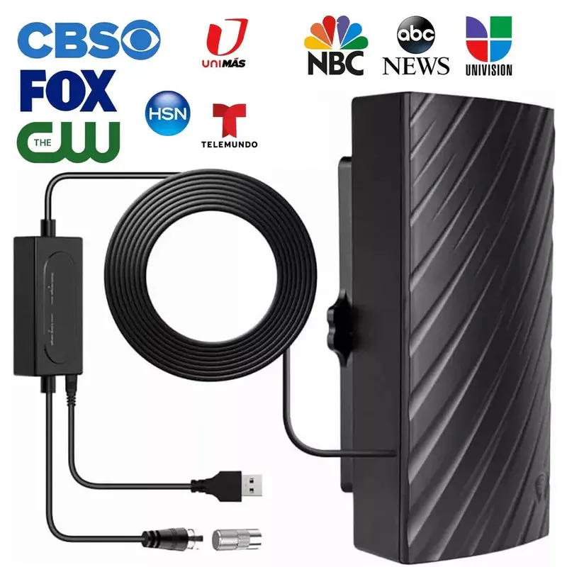 Long Range Indoor HDTV 4K Digital Antenna 600 Miles